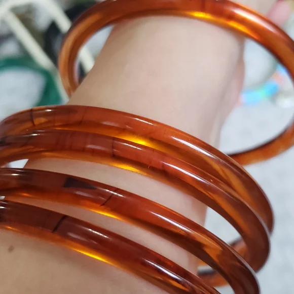 Set of Brown Bangles - Picture 3 of 4